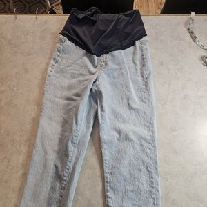 MATERNITY JEANS DELORA WASH SIZE 26